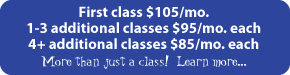Monthly pricing