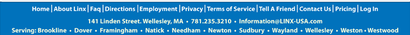 Serving Wellesley, Needham, Dover, Weston, Wayland, Sudbury, Newton, Natick and Brookline